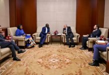 عطاف يجري محادثات ثنائية بأديس أبابا عطاف يجري محادثات ثنائية بأديس أبابا