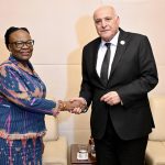 عطاف يلتقي عددا من نظرائه الأفارقة في أديس أبابا عطاف يلتقي عددا من نظرائه الأفارقة في أديس أبابا