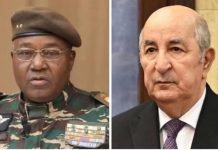 رئيس جمهورية النيجر عبد الرحمان تياني يقوم بزيارة عمل إلى الجزائر رئيس جمهورية النيجر عبد الرحمان تياني يقوم بزيارة عمل إلى الجزائر