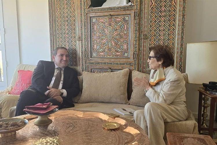 سفير أذربيجان يجري زيارة مجاملة لأيقونة الثورة الجزائرية سفير أذربيجان يجري زيارة مجاملة لأيقونة الثورة الجزائرية