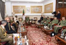 الفريق أول شنقريحة يستقبل رئيس أركان الجيش البري الإيطالي الفريق أول شنقريحة يستقبل رئيس أركان الجيش البري الإيطالي