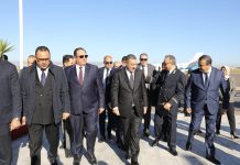 وفد وزاري في زيارة عمل وتفقد لوهران وفد وزاري في زيارة عمل وتفقد لوهران