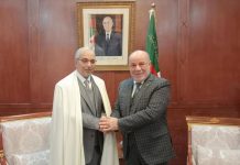 الفتوى على رأس الأولويات.. خطة عمل جديدة بين بلمهدي وزيد الخير الفتوى على رأس الأولويات.. خطة عمل جديدة بين بلمهدي وزيد الخير