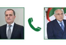 الجزائر تعرب عن تضامنها مع أذربيجان الجزائر تعرب عن تضامنها مع أذربيجان