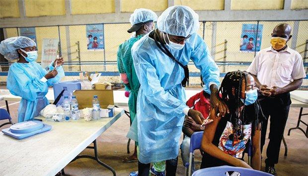 Angola administered 23,622 doses of vaccines Angola administered 23,622 doses of vaccines