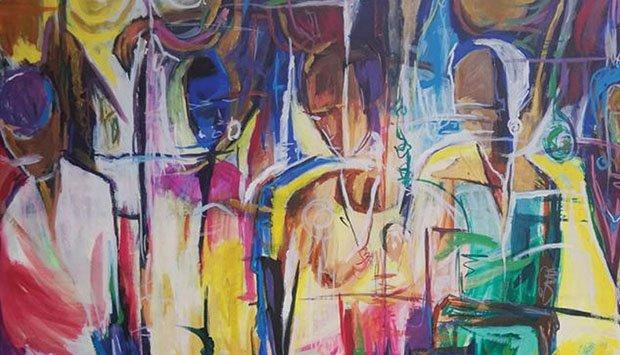 Artist Mieze's creativity is represented in Artist Mieze's creativity is represented in