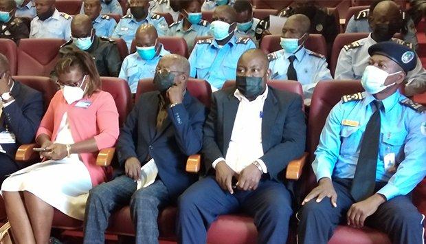Police officers in training on human rights Police officers in training on human rights
