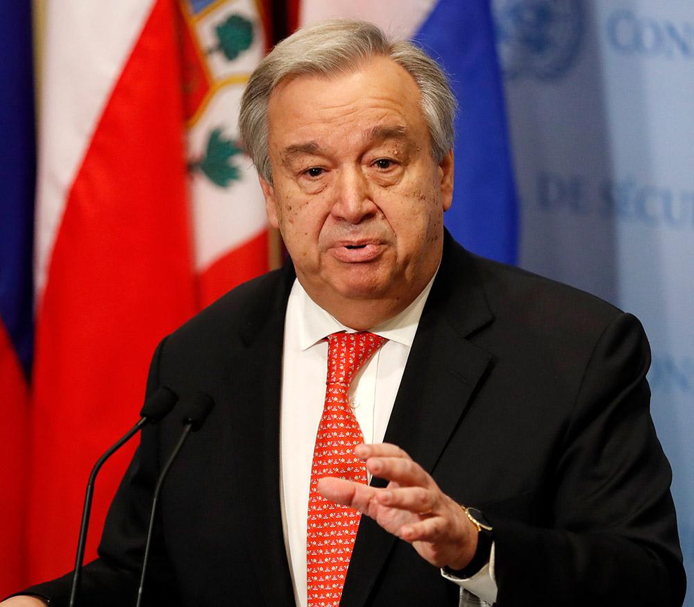 Guterres calls for the climate crisis to be a priority for governments