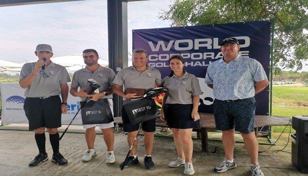 Angola at the World Corporate Golf Tournament in Spain