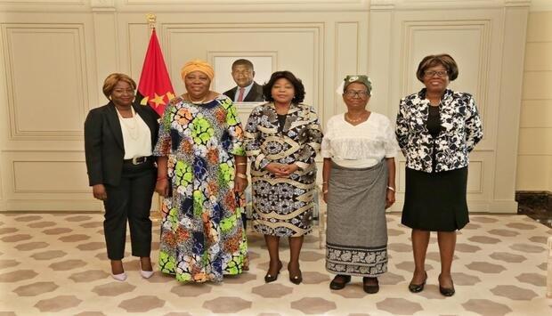 Esperança da Costa president of the PanAfrican Women's