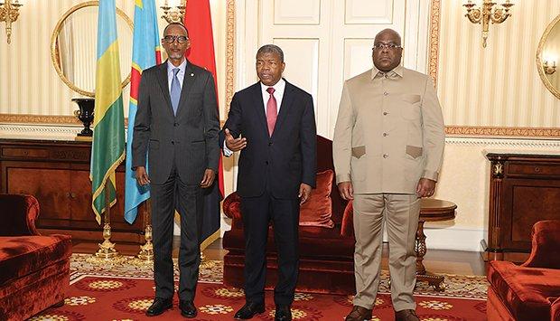 Peace in the DRC joins today in Luanda Paul Kagame and Félix Tshisekedi Peace in the DRC joins today in Luanda Paul Kagame and Félix Tshisekedi
