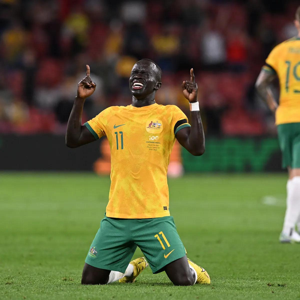 Refugees play World Cup under Australian flag Refugees play World Cup under Australian flag