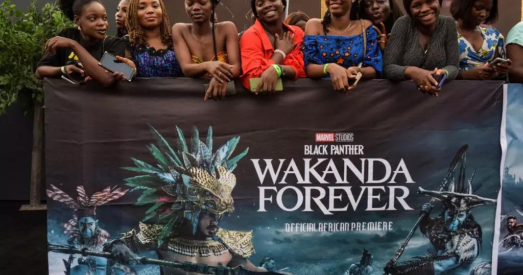 Africa premiere of 'Black Panther: Wakanda Forever' in Nigeria - Angola