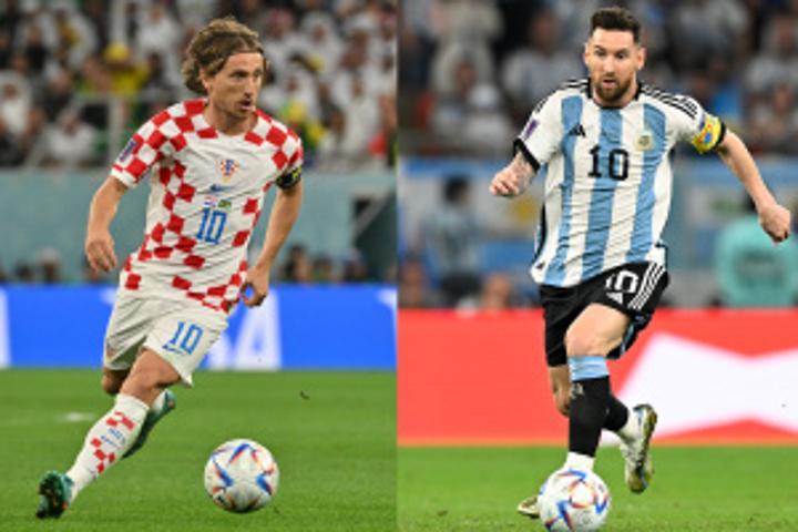 Modric seeks to derail Messi's bid for World Cup glory
