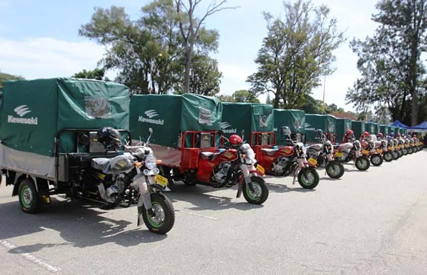 Ministry delivers motorbikes to people with physical disabilities Ministry delivers motorbikes to people with physical disabilities