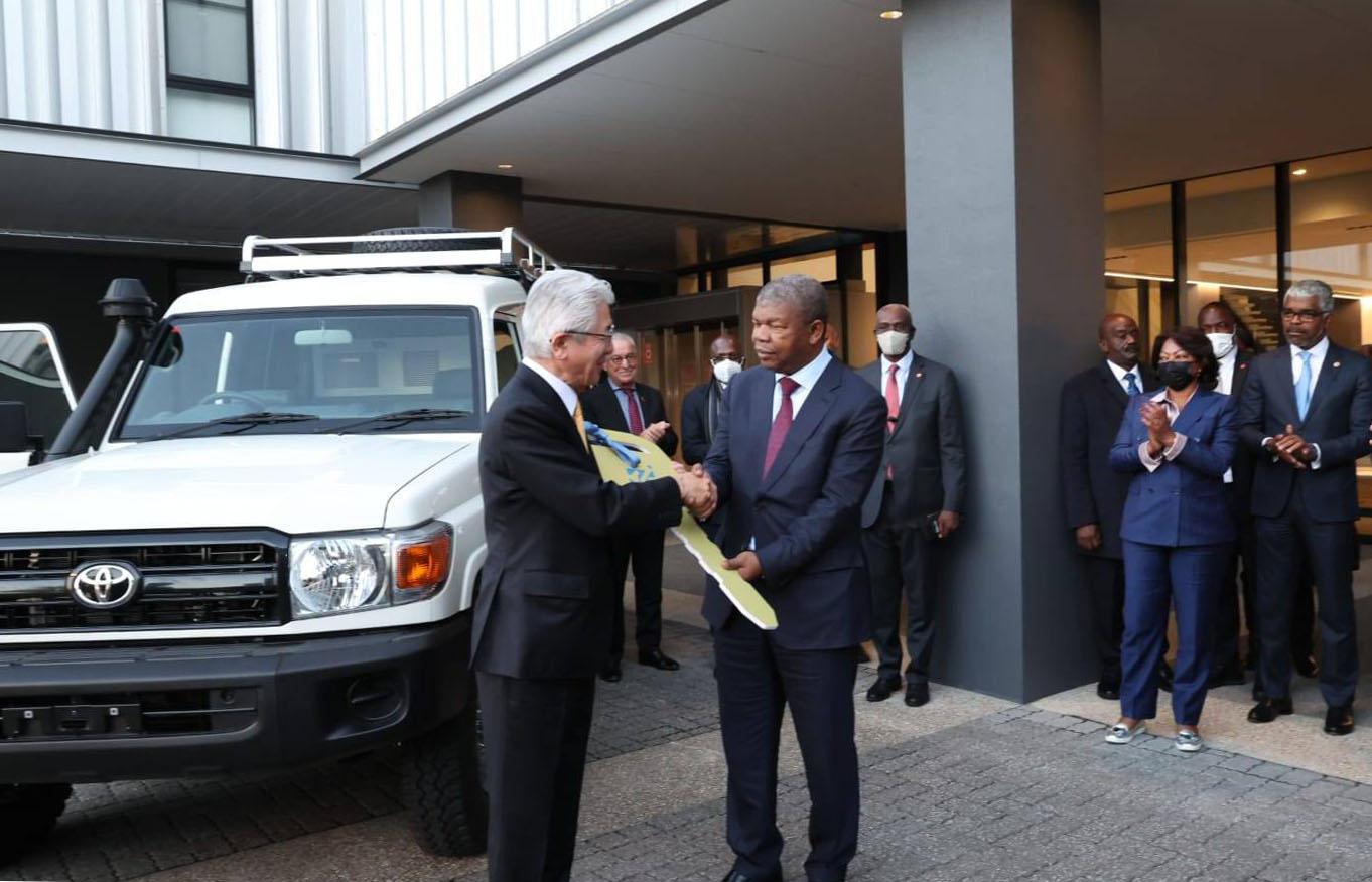 Japan: Health with refrigerated vaccine storage vehicle Japan: Health with refrigerated vaccine storage vehicle