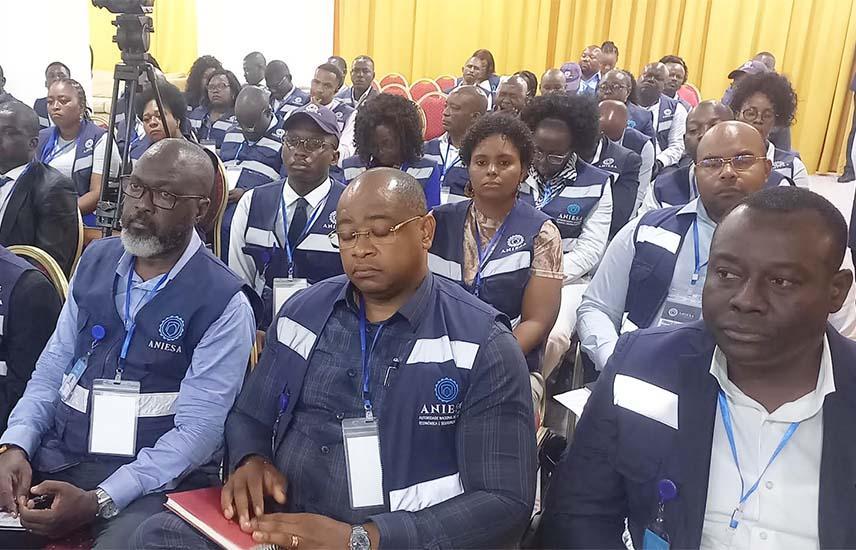 ANIESA staff undergoing training on tax legislation - Angola