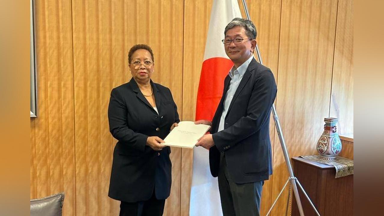 Ambassador Teodolinda Coelho addresses cooperation with Japanese authorities Ambassador Teodolinda Coelho addresses cooperation with Japanese authorities