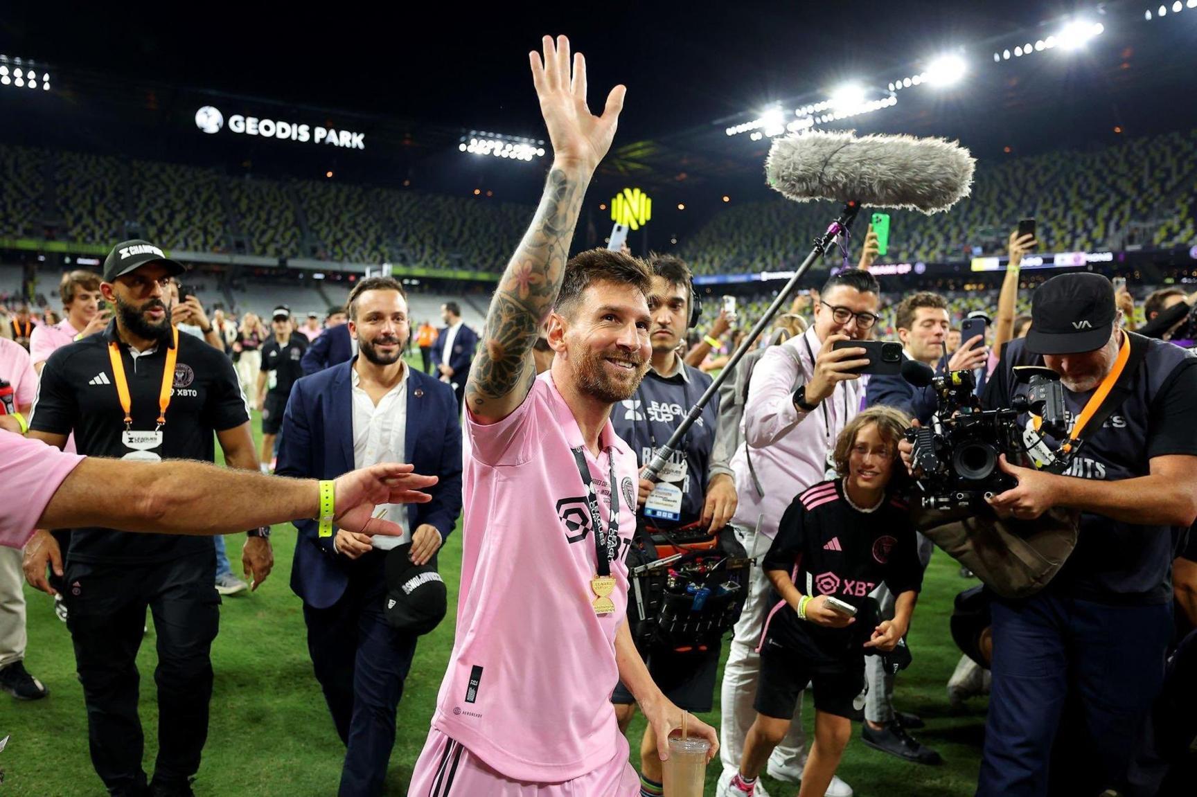 Messi Scores Again As Inter Miami Wins First Trophy - Angola