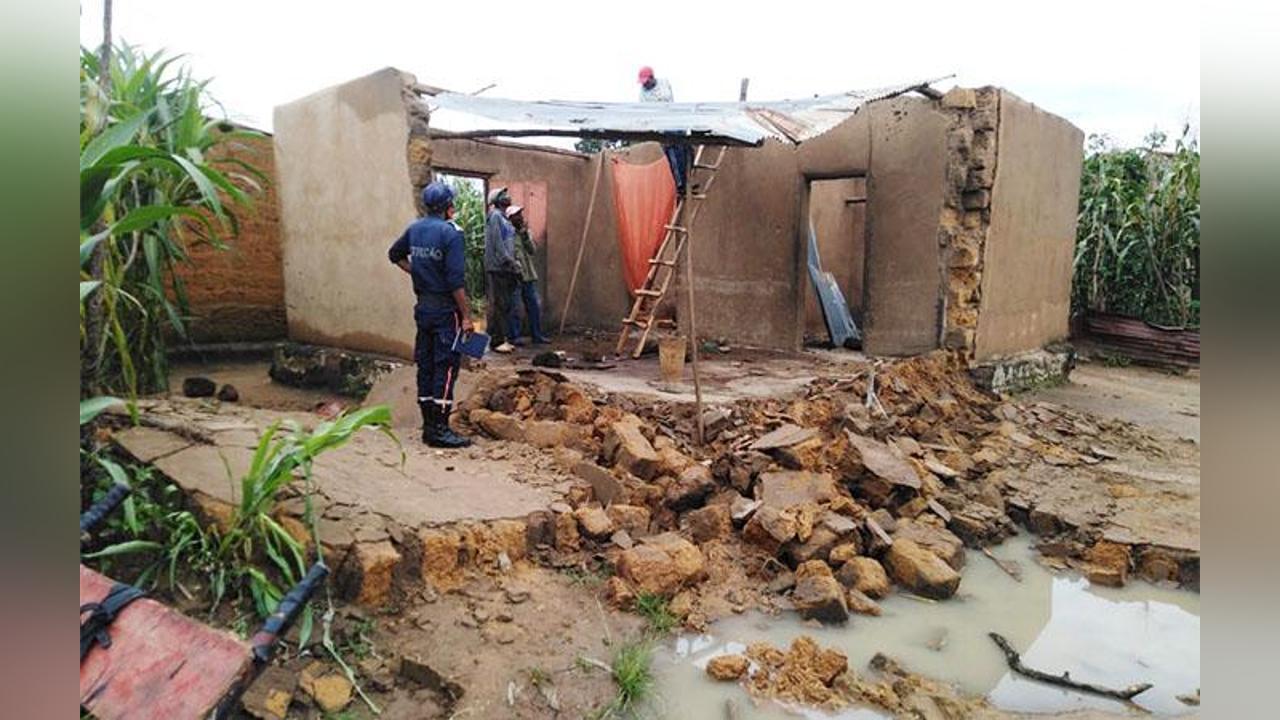 Rains cause five deaths and destroy 162 houses in Uíge Rains cause five deaths and destroy 162 houses in Uíge