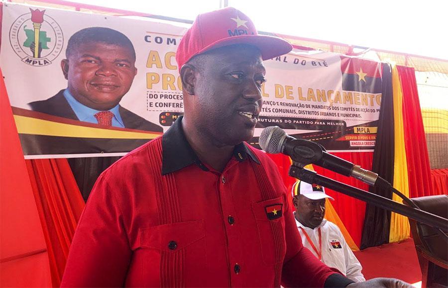 MPLA in Bié wants permanent revitalization of base structures