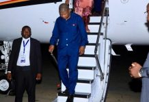 Head of State Returns to Luanda from Lunda Sul Head of State Returns to Luanda from Lunda Sul