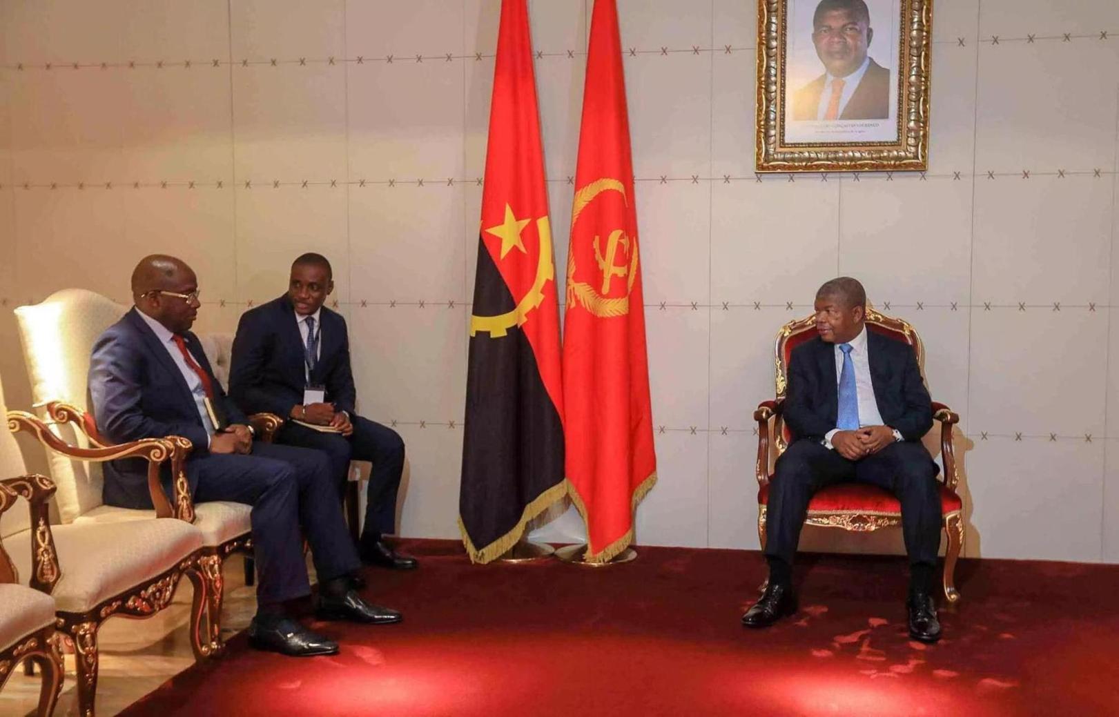 Angolan President Receives Message from DRC Counterpart Angolan President Receives Message from DRC Counterpart