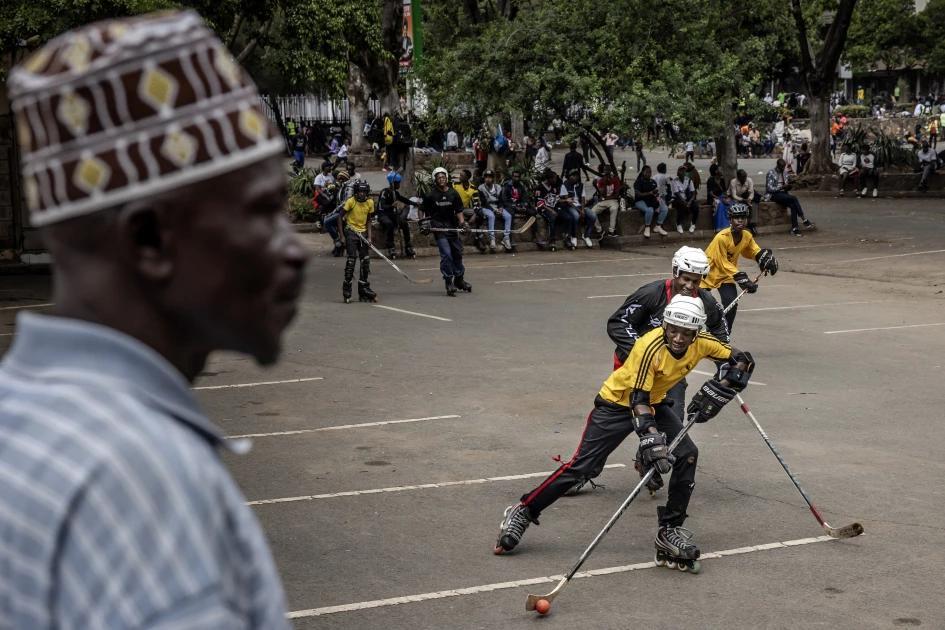 Roller Hockey – Angola'S Senior and U-19 Teams in Semifinals Roller Hockey – Angola'S Senior and U-19 Teams in Semifinals