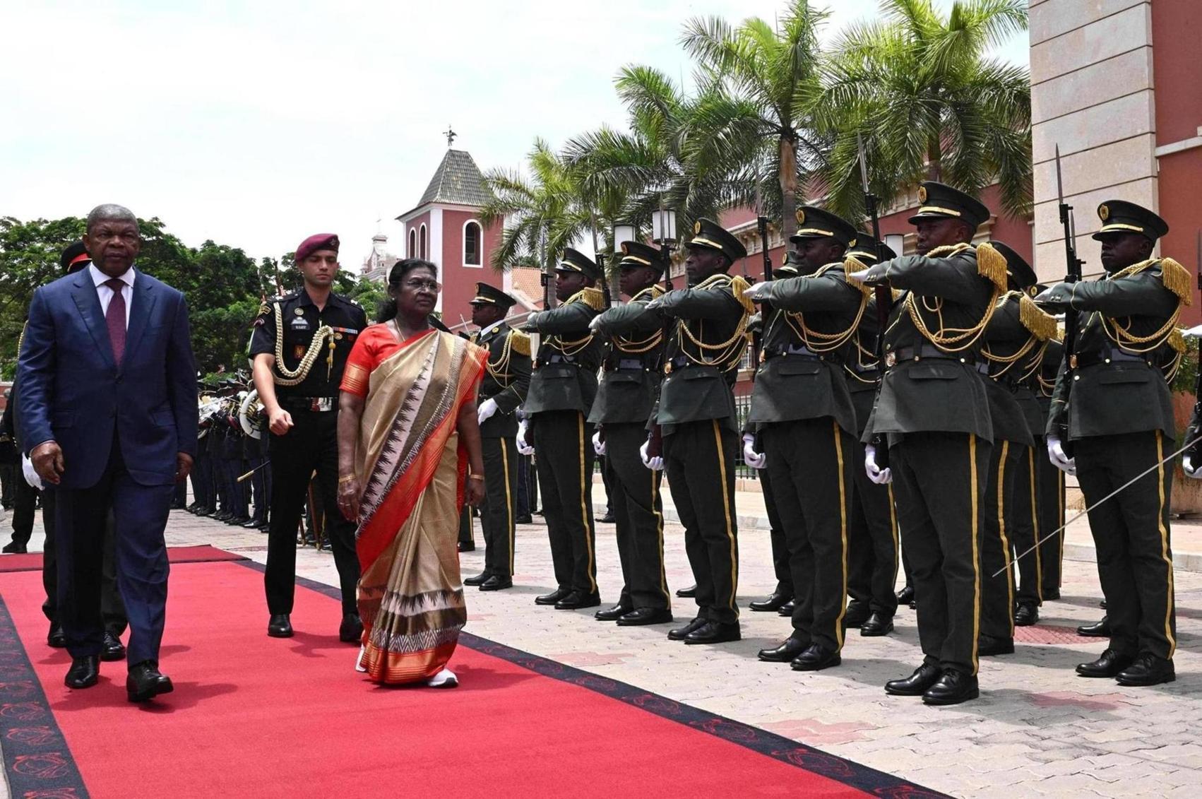 India Leader Visits Republic of Angola India Leader Visits Republic of Angola