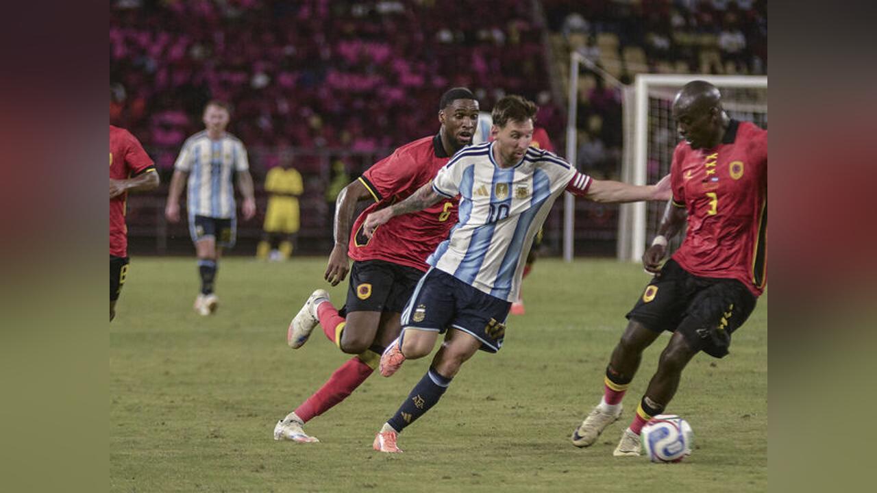 Argentina Defeats Angola 2-0 in Independence Celebration Argentina Defeats Angola 2-0 in Independence Celebration