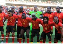 Angola Rises to 89Th Position in FIFA Ranking Angola Rises to 89Th Position in FIFA Ranking