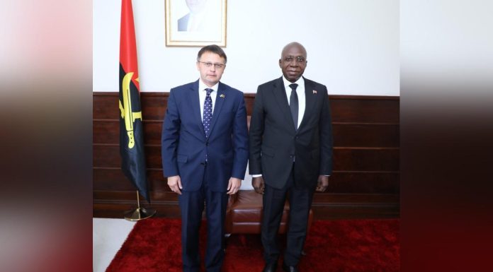 Ambassador Téte António Hosts Ukrainian Ambassador Ambassador Téte António Hosts Ukrainian Ambassador