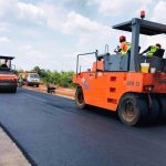 Luacano and Luau Connected by Paved Road in Eastern Angola Luacano and Luau Connected by Paved Road in Eastern Angola