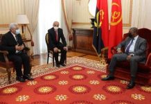 Angolan President Receives Palestinian Ambassador at End of Mission Angolan President Receives Palestinian Ambassador at End of Mission