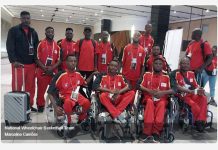 Wheelchair Basketball – Angola Trains with Chinese Team Wheelchair Basketball – Angola Trains with Chinese Team