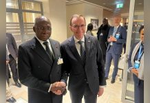 Ambassador Téte António Meets Norway’S Foreign Minister Ambassador Téte António Meets Norway'S Foreign Minister