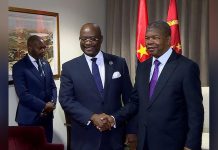 Angolan President and São Tome PM Discuss Cooperation Angolan President and São Tome PM Discuss Cooperation