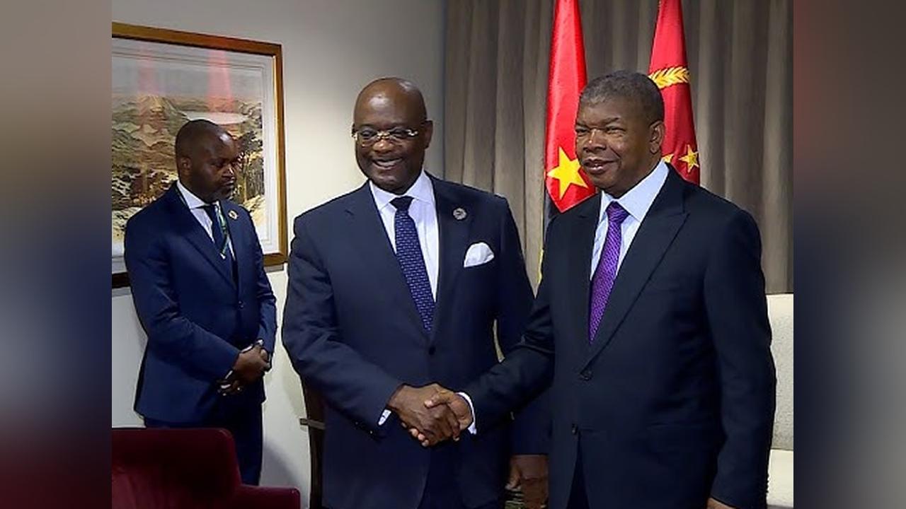 Angolan President and São Tome PM Discuss Cooperation Angolan President and São Tome PM Discuss Cooperation