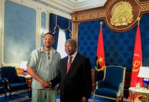 Angolan President Grants Audience to US Actor will Smith Angolan President Grants Audience to US Actor will Smith