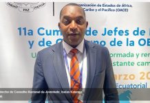 Youth Council Chair Addresses OACPS’ New Generation Issues Youth Council Chair Addresses OACPS' New Generation Issues