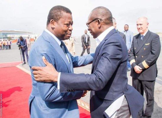 Talon exprime sa solidarité à Faure Gnassingbé Talon exprime sa solidarité à Faure Gnassingbé