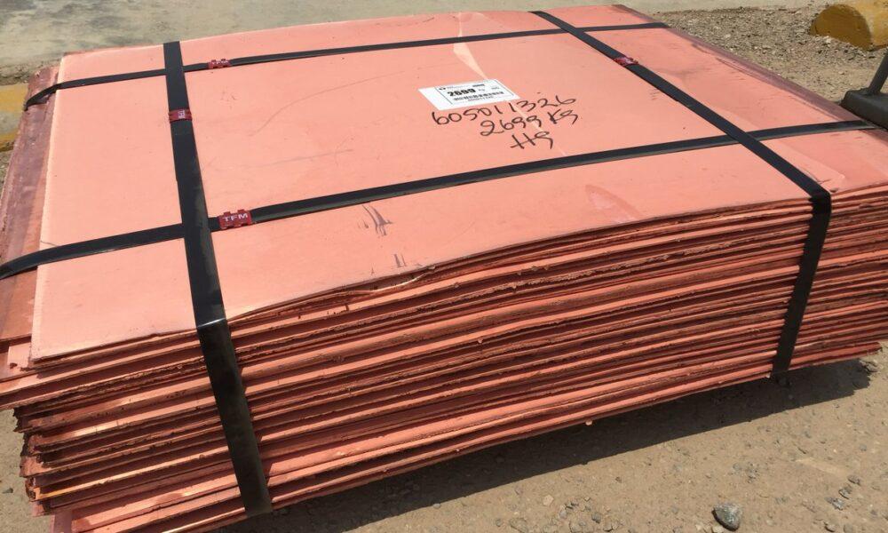 Monde : le cuivre repart à la hausse à 8 002,45 USD la tonne cette semaine (mercuriales) Monde : le cuivre repart à la hausse à 8 002,45 USD la tonne cette semaine (mercuriales)