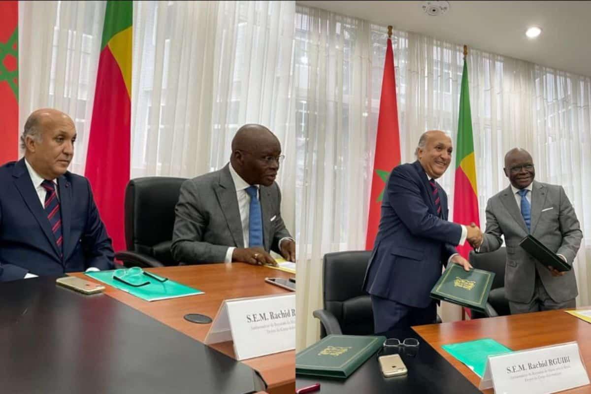 Echange d’instruments de ratification de la convention du 25 mars 2019, entre le Bénin et le Maroc Echange d’instruments de ratification de la convention du 25 mars 2019, entre le Bénin et le Maroc