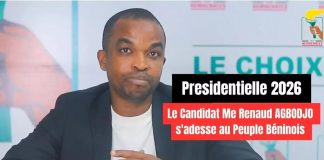Retrait de Me Renaud Agbodjo de la vie politique béninoise Retrait de Me Renaud Agbodjo de la vie politique béninoise