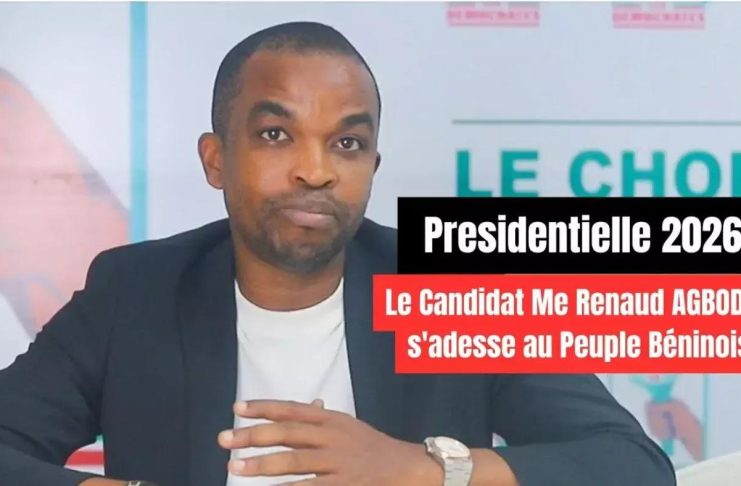 Retrait de Me Renaud Agbodjo de la vie politique béninoise Retrait de Me Renaud Agbodjo de la vie politique béninoise