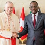 Diplomatie: Bakari Rencontre Cardinal Parolin Au Bénin Diplomatie: Bakari Rencontre Cardinal Parolin Au Bénin