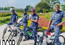 Cotonou: Patrouilles à Vélo des Policiers dans le 5ᵉ Cotonou: Patrouilles à Vélo des Policiers dans le 5ᵉ