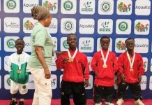 Parabadminton Béninois Brille Aux Jeux Paralympiques Parabadminton Béninois Brille Aux Jeux Paralympiques