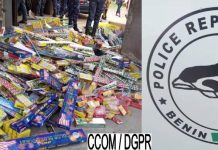 Bénin Saisit Pétards Avant Les Fêtes Bénin Saisit Pétards Avant Les Fêtes