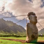 Dix-huit Personnes Pour Faire Avancer Les Moaïs Dix-huit Personnes Pour Faire Avancer Les Moaïs